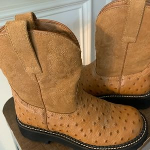 Ariat fatbaby ostrich boots